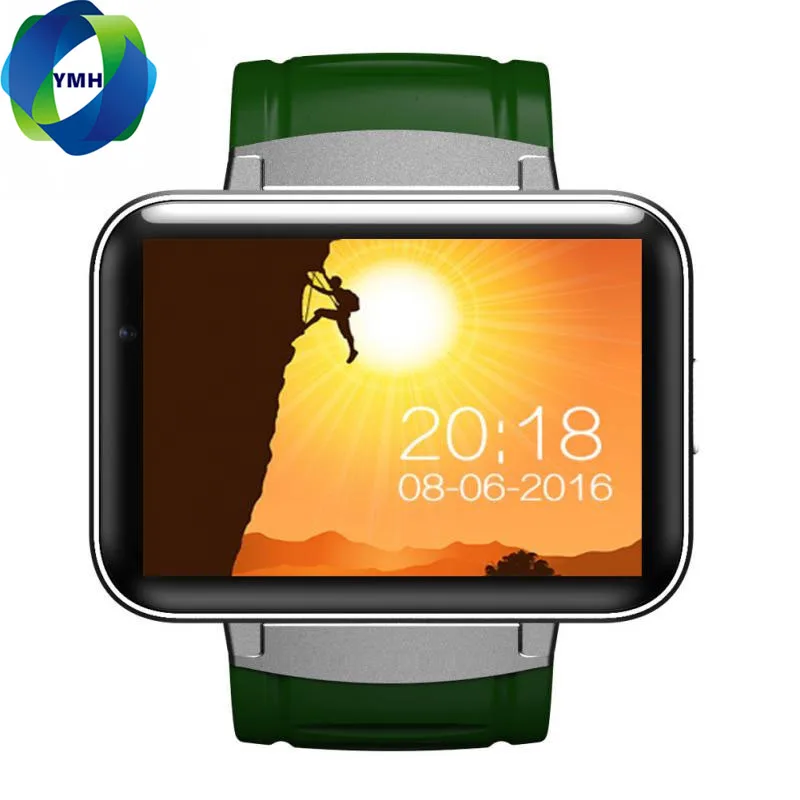 DM98 Смарт-часы Android 4 MTK6572 Dual Core 1 2 ГГц дюймов ips HD 900 мА/ч Батарея 512 MB Ram GB Rom 3g WCDMA Smartwatch