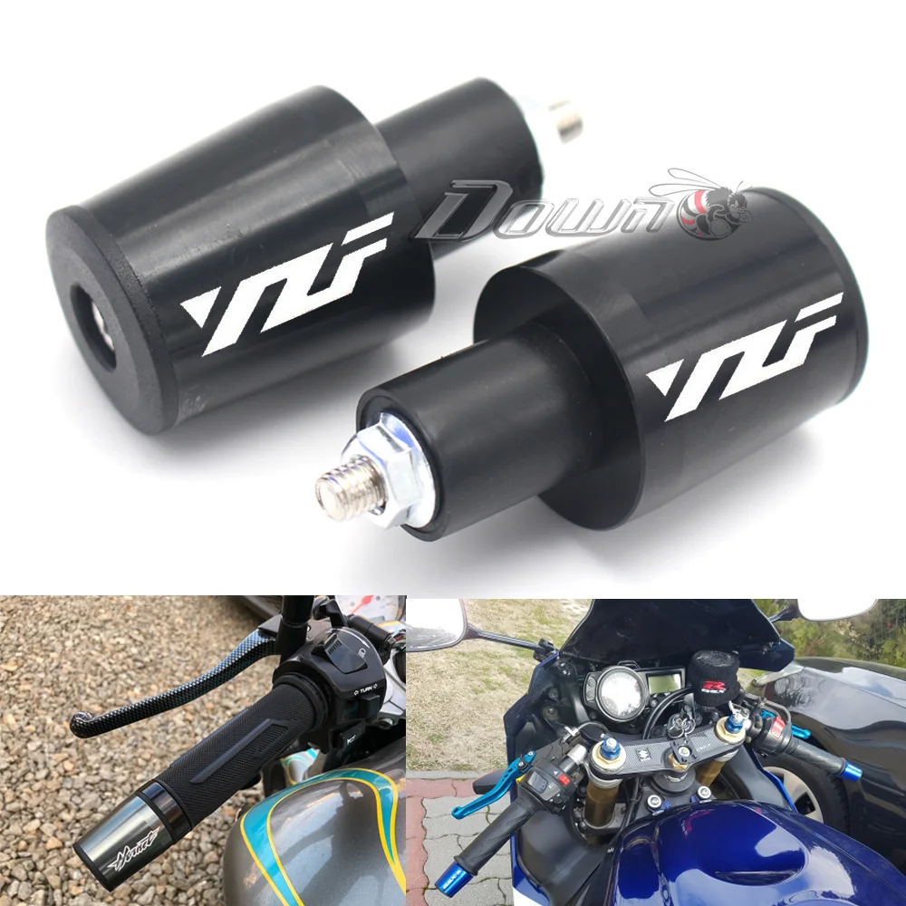 

For Yamaha YZF R3 YZFR3 YZF R25 YZFR25 YZFR125 Motorcycle Accessories 7/8'' 22MM Handlebar Grips Handle Bar Cap End Plugs
