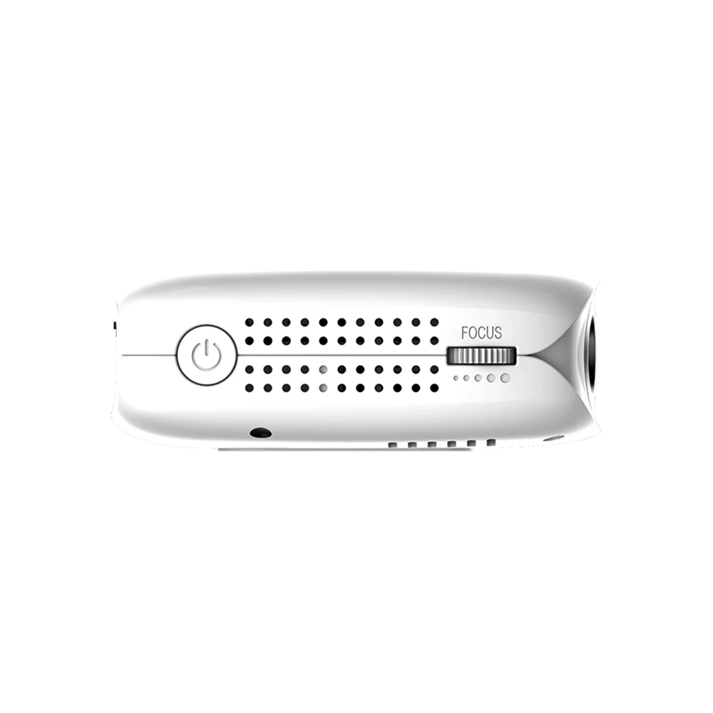 Светодиодный мини проектор DLP для домашнего офиса 1080P HD Wi Fi подключение USB порт HDMI