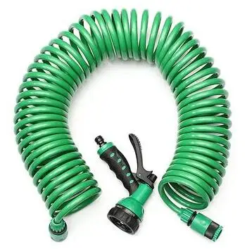 

25ft ' EVA GARDEN HOSE WITH NOZZLE SET,7.5M GARDEN HOSE WASHING CARS