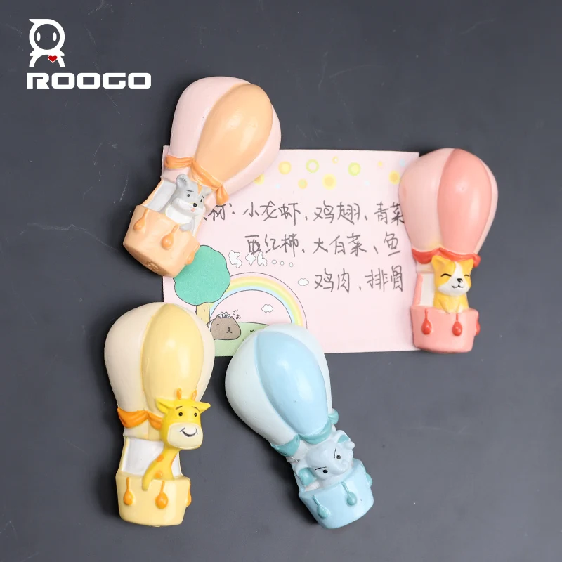 Roogo 3D магнит на холодильник из смолы воздушный шар магниты для холодильников