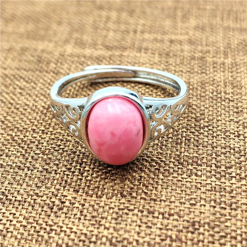 Natural Rose Rhodonite Ring (6)