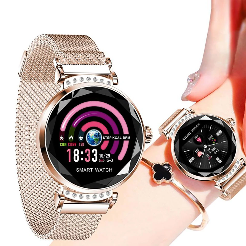 Adelaide Tijdreeksen Delegatie Lady Fitness Smart Horloge Vrouwen Smartwatch Hartslagmeter Gezondheid  Stappenteller Sport Horloge Vrouwelijke Horloge Voor Android Iphone|Women's  Watches| - AliExpress