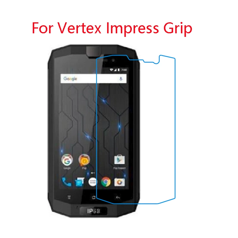 

(3-Pack) 9H flexible glass screen protector For vertex Impress Grip,Baccara,Bear,Blade,Calypso,City,Click, NFC,Cube,Cult,Disco,