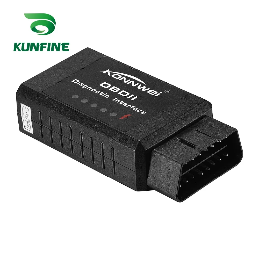 KUNFINE KW910 ELM327 Мини Автомобильный сканер считыватель кодов Bluetooth инструмент для диагностического сканирования автомобиля Авто тестер ошибок для системы Android