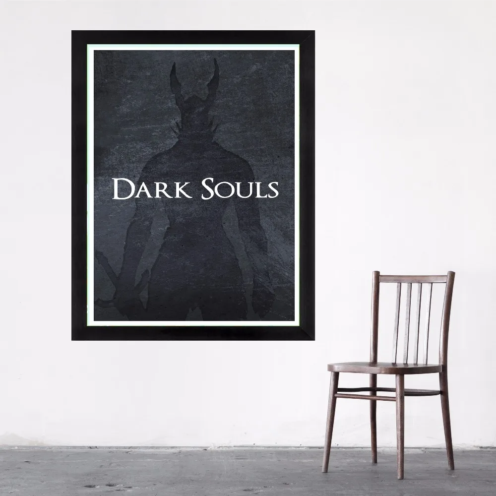 Dark Souls Game Vintage Canvas Art Print Painting Poster Wall Pictures For Room Home Decoration Decor Silk Fabric No Frame | Дом и сад