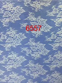 

10yards / Lot French Eyelash lace fabric 150cm ivory diy exquisite lace embroidery clothes wedding dress accessories