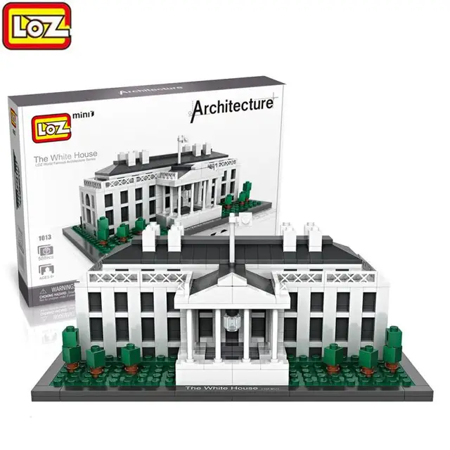 aliexpress com buy america president white house loz mini building