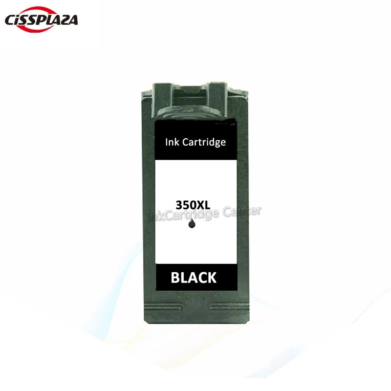 CISSPLAZA 2PK compatible For HP350 XL BLACK INK CARTRIDGE HIGH CAPACITY CB336EE Photosmart C4205