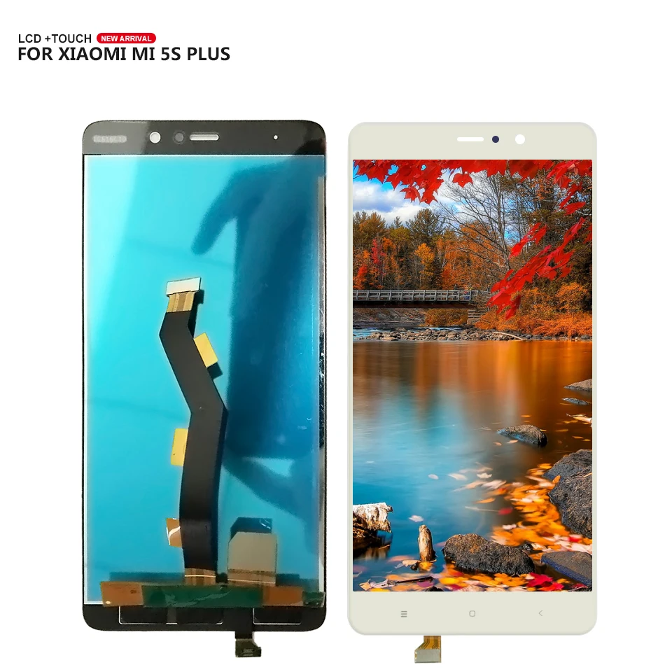 ЖК дисплей 5 7 дюйма для Xiaomi 5S Plus M5S plus Mi5S с сенсорным экраном и дигитайзером в сборе