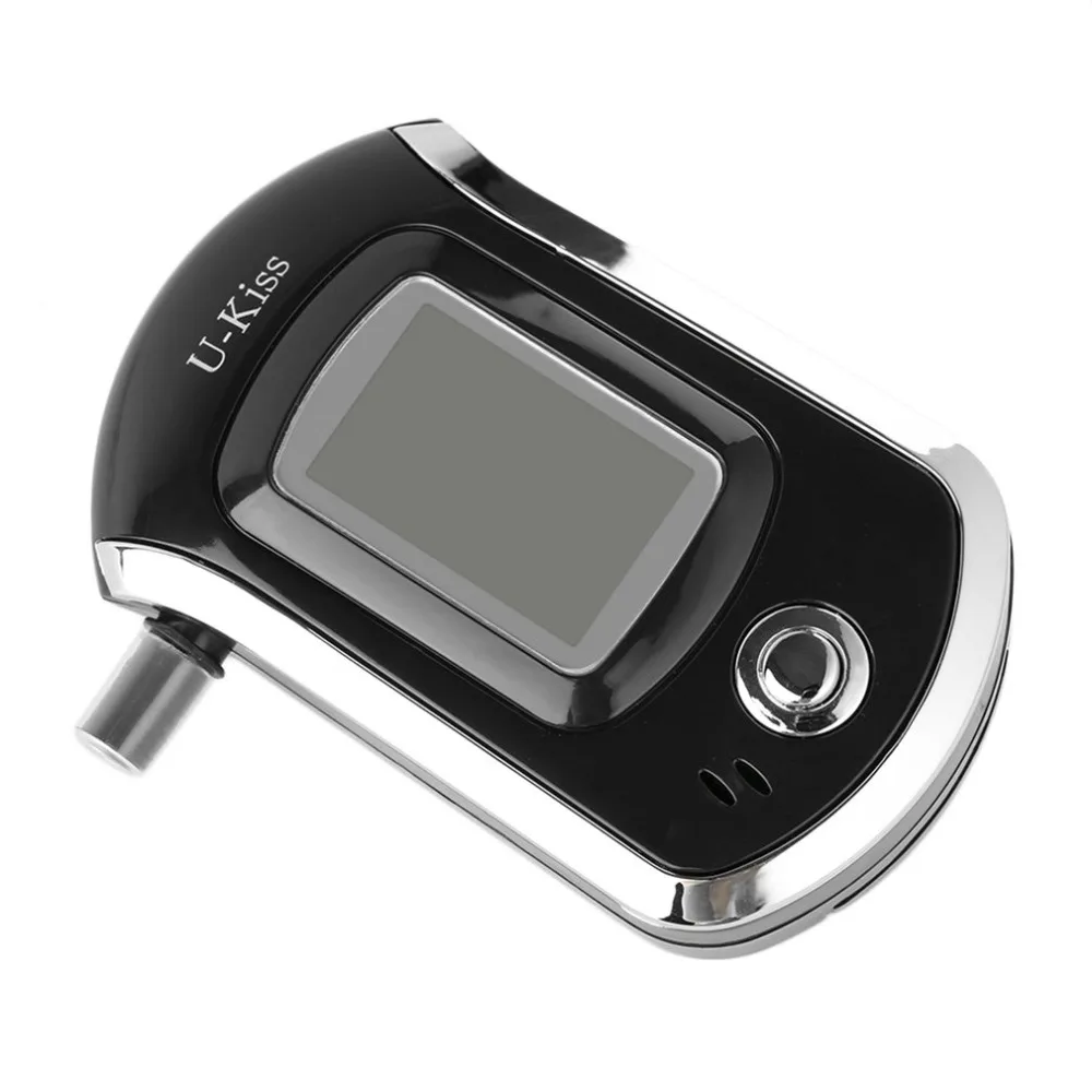 U-قبلة المحمولة اختبار الكحول مع شاشة Lcd الرقمية الكحول كاشف الكحول الكحول محلل سيارة سلامة محرك