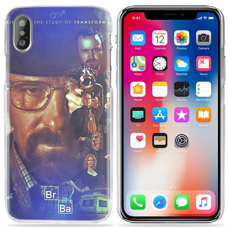 Чехол для iPhone XS Max XR X 10 7S 8 6 6S Plus 5S SE 5 4S 4 5C прозрачный жесткий пластик 11 Fundas Capa чехол для телефона - Цвет: 04