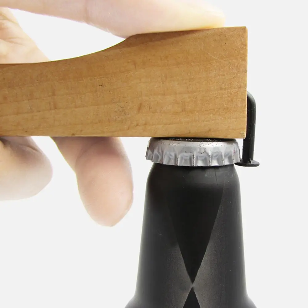 

Novelty Bear Bottle Opener Creative Household Bottle Lid Remover Smooth Wood Nail Wine Beer Bottle Cap Opener Kitchen Bar Tool