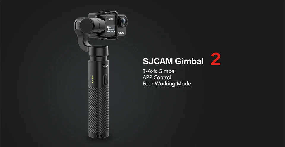 SJCAM ручной карданный 2 3 оси стабилизатор Bluetooth управление sj-карданный 2 для SJ6 SJ7 SJ8 Pro/Plus/Air Экшн-камера