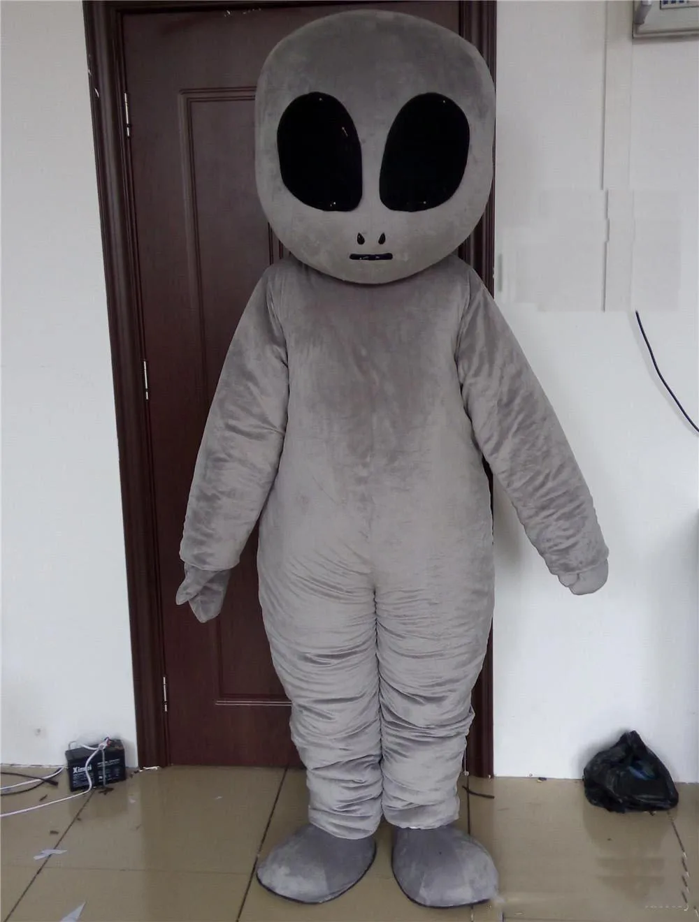 Discount factory sale grey colour E.T. alien mascot costume for adult to wear Discount factory sale grey colour E.T. alien mascot costume for adult to wear