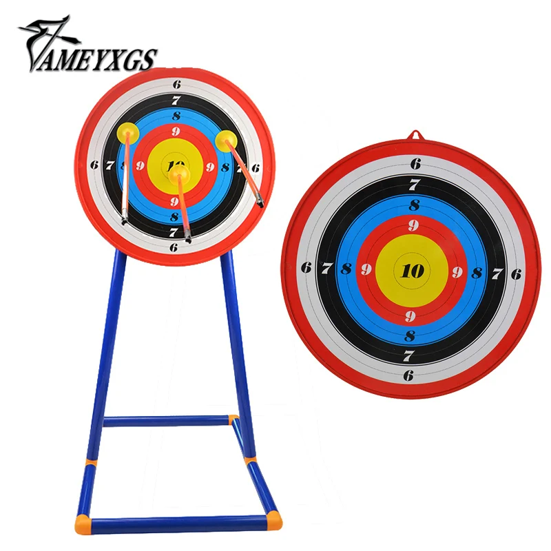 1Pcs Archery Kids Stand Target Board Arrow Toy Plastic Children