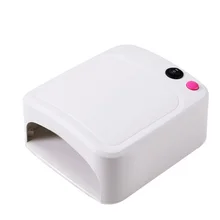 Мини-фен для ногтей лампа для ногтей 36 Вт УФ лампа 220 В гель для ногтей лампа с евро вилкой бежевый розовый цвет светодиоды лампа сушка ногтей/dhl 20шт