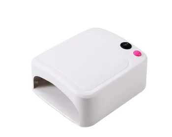 

Mini Dryer Nail Lamp For Nails 36W UV Lamp 220V Nail Gel Lamp EU Plug Beige Pink Color The Leds Lamp Nail Drying / by dhl 20pcs