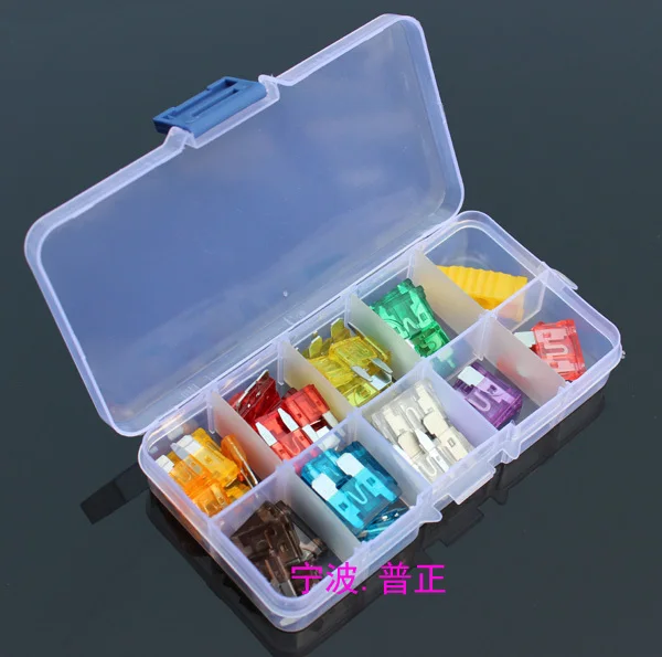 

52PCS Car Auto Fuse ACU and ACS Fuse Assortment Kit ATM MINI FUSES