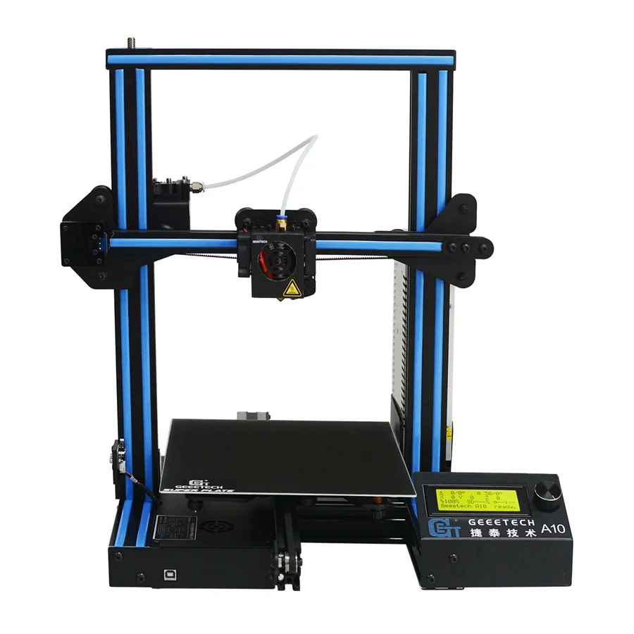 Geeetech A10 Efficient and fast quality 3D Printer 220*220*260 High PFrinting Accur Good Adhesion Platform LCD2004 Display Geeetech A10 Efficient and fast quality 3D Printer 220*220*260 High PFrinting Accur Good Adhesion Platform LCD2004 Display