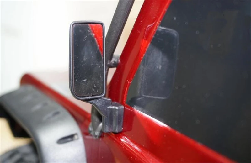 1 Pair Reflective Auto Mirror RC Climbing Car Upgrade Parts Car