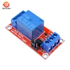 Module de relais 1 canal 5V 9V 12V 24V, commutateur de commande de relais de déclenchement de haut et bas niveau avec module d'optocoupleur ► Photo 3/6