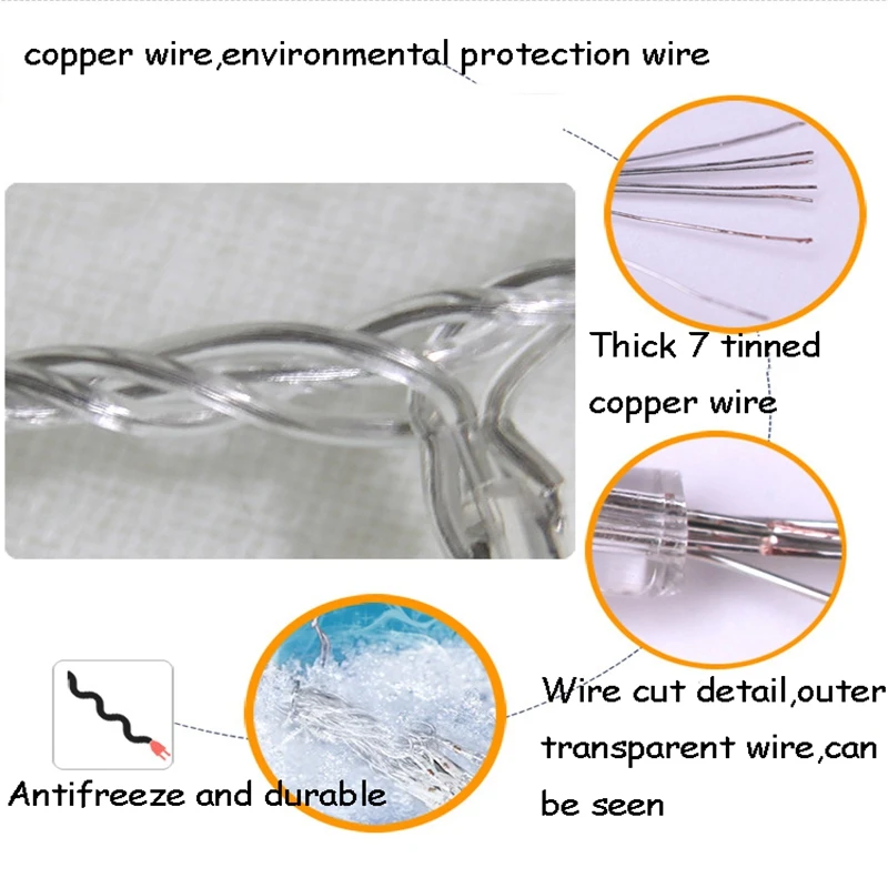 LED light string 10m 20m 30m 50m 100m waterproof outdoor 220V / 110V for Christmas party wedding festival outdoor decoration LED light string 10m 20m 30m 50m 100m waterproof outdoor 220V / 110V for Christmas party wedding festival outdoor decoration