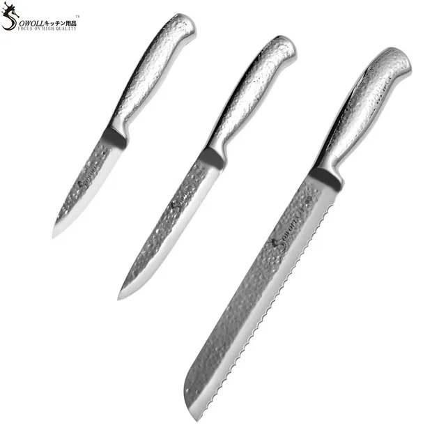 Kualitas Tinggi Splite Sowoll Merek Stainless Steel Pisau Roti Kualitas Tinggi Splite Sowoll Merek Stainless Steel Pisau Roti Bergigi Kecil Utilitas Dapur Buah