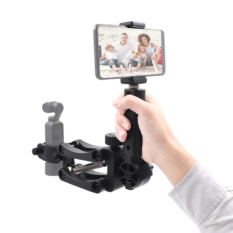 OSMO Карманный демпфирующий стабилизатор гибкий 4 осевой рукоятка для DJI Комплект