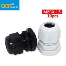 10 шт Высокое качество IP68 M20 Водонепроницаемый нейлоновый кабельный сальник для герметизации провода