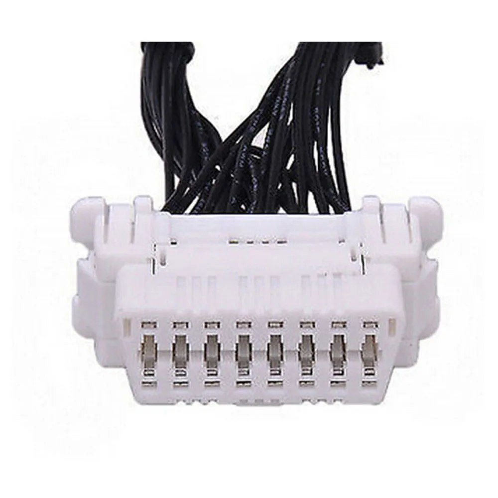 2019 полный Pin OBD2 кабель 16Pin мужской Порты и разъёмы для Dual Core 16 контактный разъем OBDII