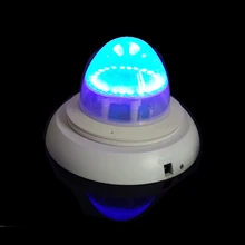 Диаметр 117 мм светодиодный ночной Светильник s перезаряжаемые Водонепроницаемый индуктивной зарядки с подсветкой светящиеся лампы светильник для мячей кубики 10 шт
