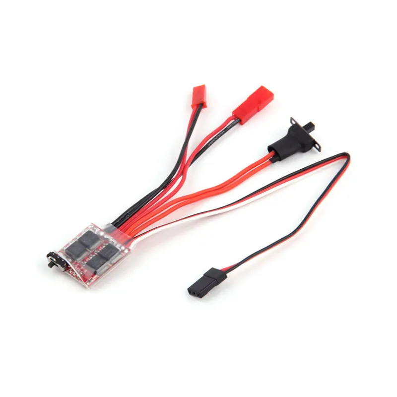 

20A/30A Brushed Mini ESC Electric Speed Contrl With Brake Switch For WPL C14 JJRC Q64 RC Car Boat Parts
