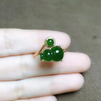 

18k gold and Tianbiyu ringh85#