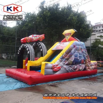 

inflatable racing car bouncer inflatable obstalce slide for toddlers inflatable outdoor slide