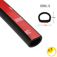 Car Door Seal Strip Big D Small D Z P Type Sound Insulation Soundproof Weatherstrip auto