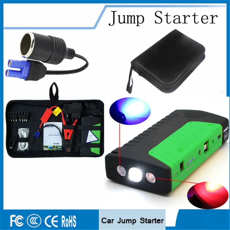 

Multi-function Emergency Starting Device Car Jump Starter 12V Portable Power Bank Car Charger for Car Battery Petrol Diesel