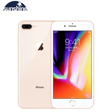 Б/у Apple iPhone 8 Plus, 3 ГБ, 64 ГБ, разблокированные оригинальные сотовые телефоны, 3 Гб ОЗУ, 256 Гб ПЗУ, 5,5 '12,0 МП, iOS, шестиядерный мобильный телефон