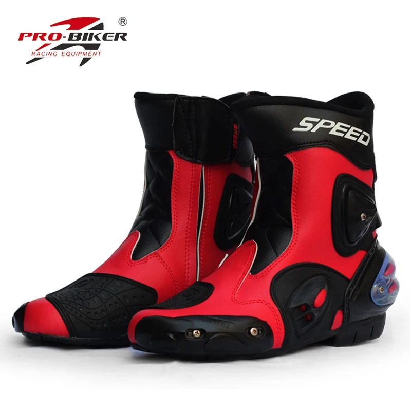 Pro motorcycle shoes casual automobile race middle boots off road boots