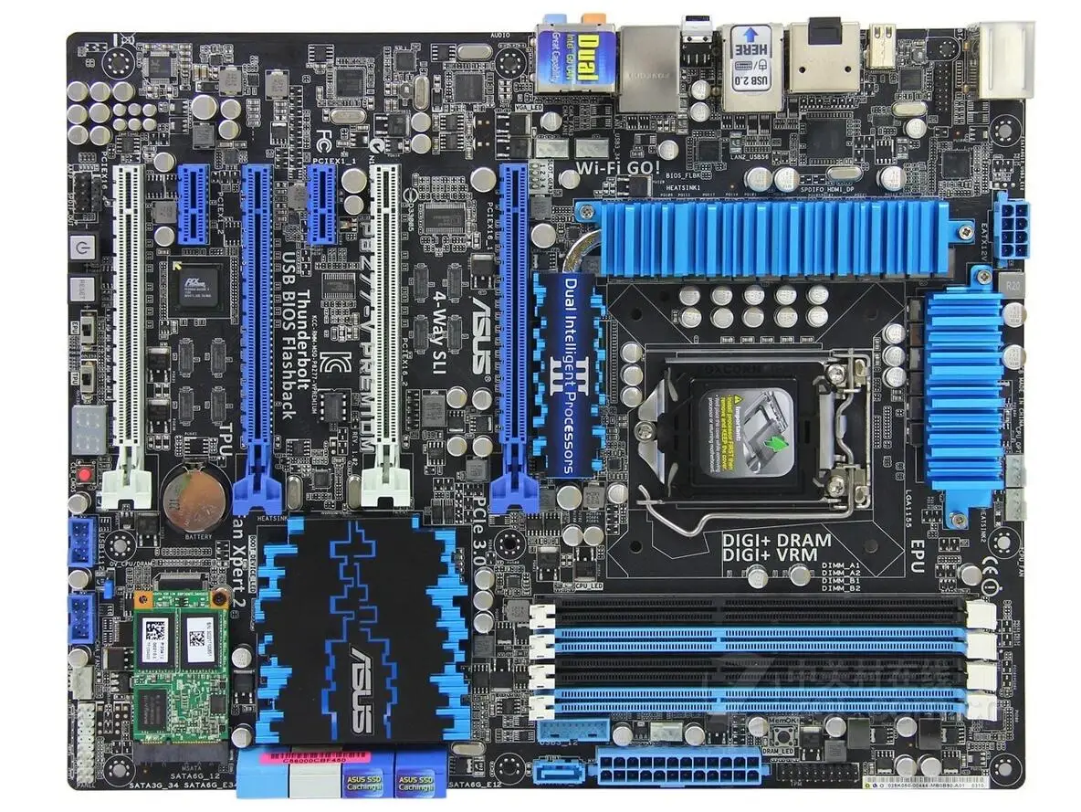 

P8Z77-V PREMIUM Desktop motherboard Z77 Deluxe Platinum motherboard used 90%new