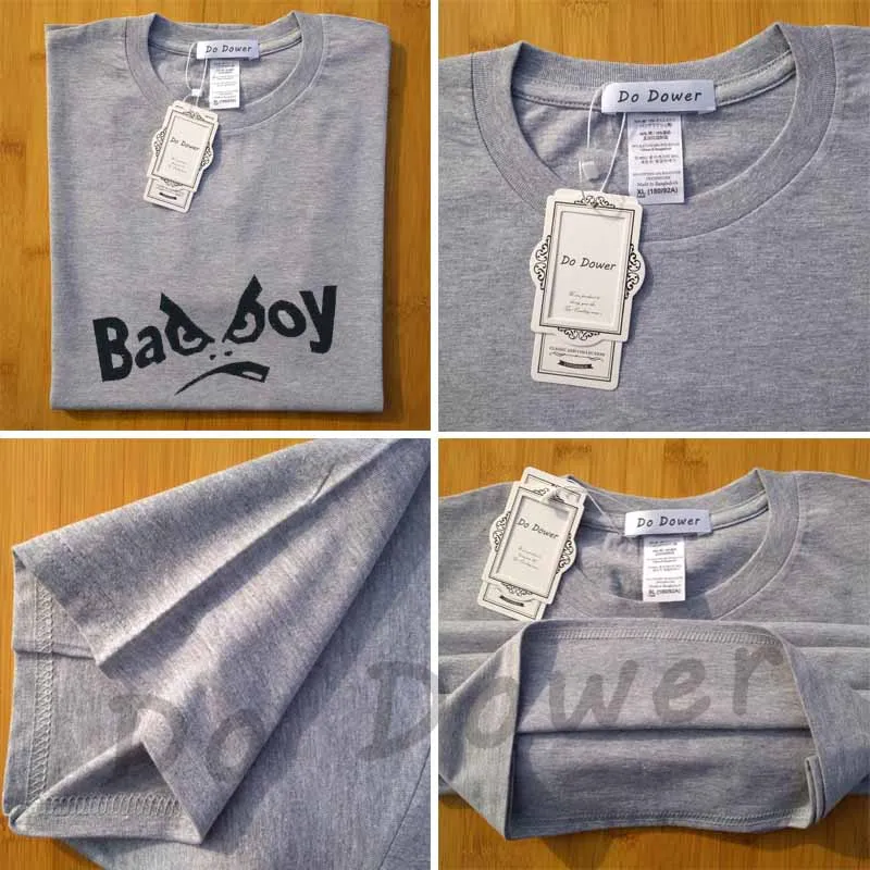 2018 Camisetas de moda de verano para hombre con estampado de letras de chico malo Camiseta de algodón con cuello redondo Camiseta Homme Camisetas de manga corta Camisetas 2018 Camisetas de moda de verano para hombre con estampado de letras de chico malo Camiseta de algodón con cuello redondo Camiseta Homme Camisetas de manga corta Camisetas