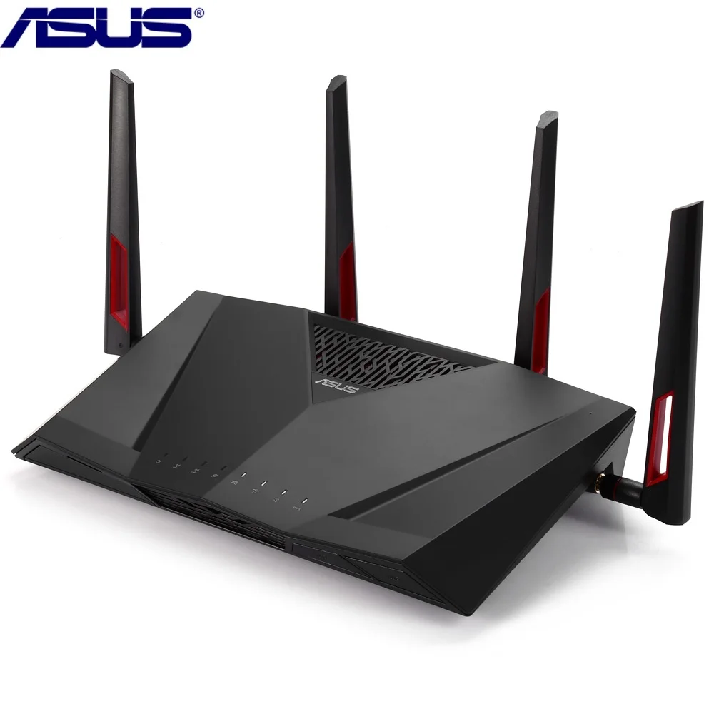 ASUS RT AC88U Беспроводной маршрутизатор MIMO Технология Dual Band сети Wi Fi ретранслятор 1800