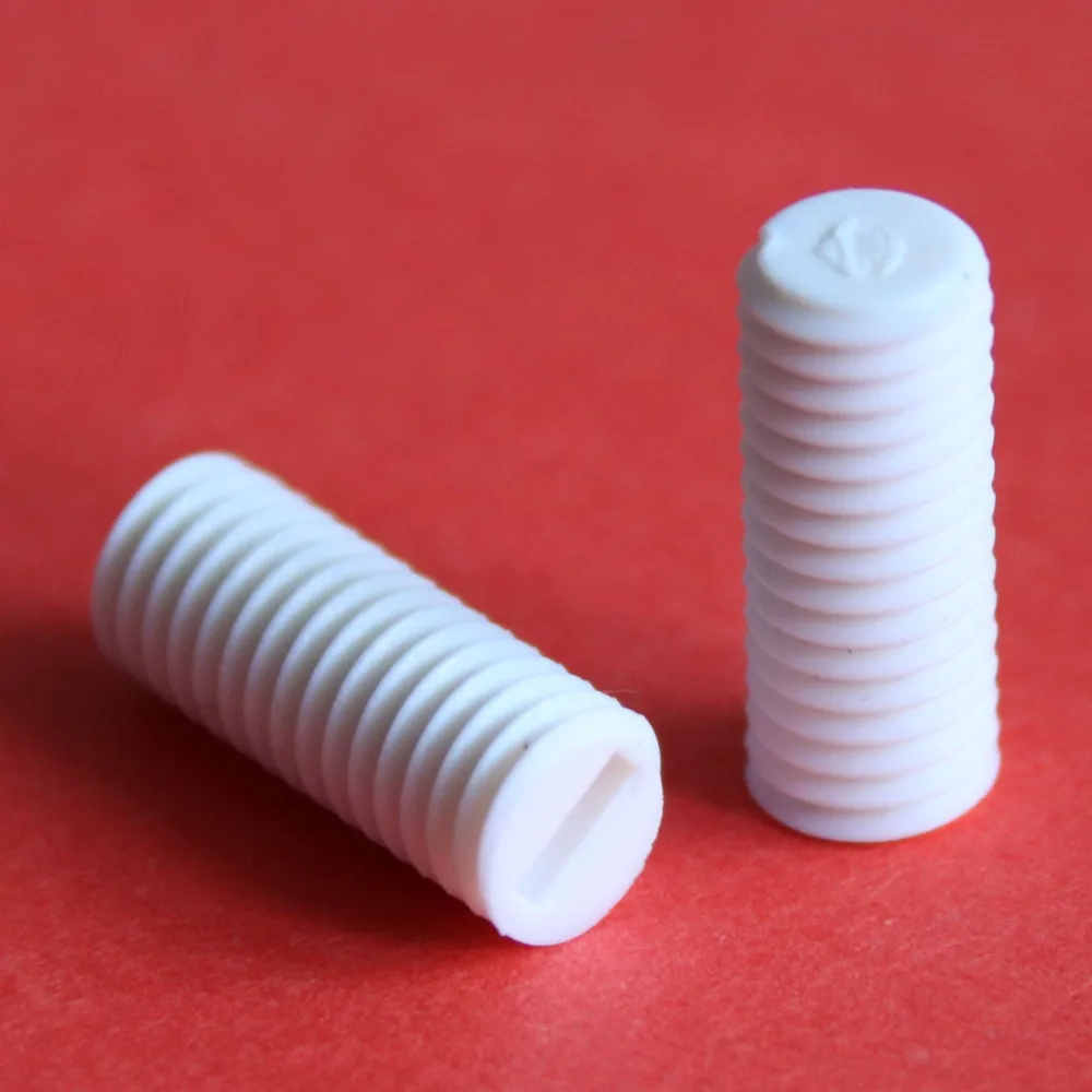

50PCS M2 M2.5 M3 M4 M5 M6 M8 M10 PP Polypropylene Grub Screws Flat Point Hexagon Socket Set Screws Headless