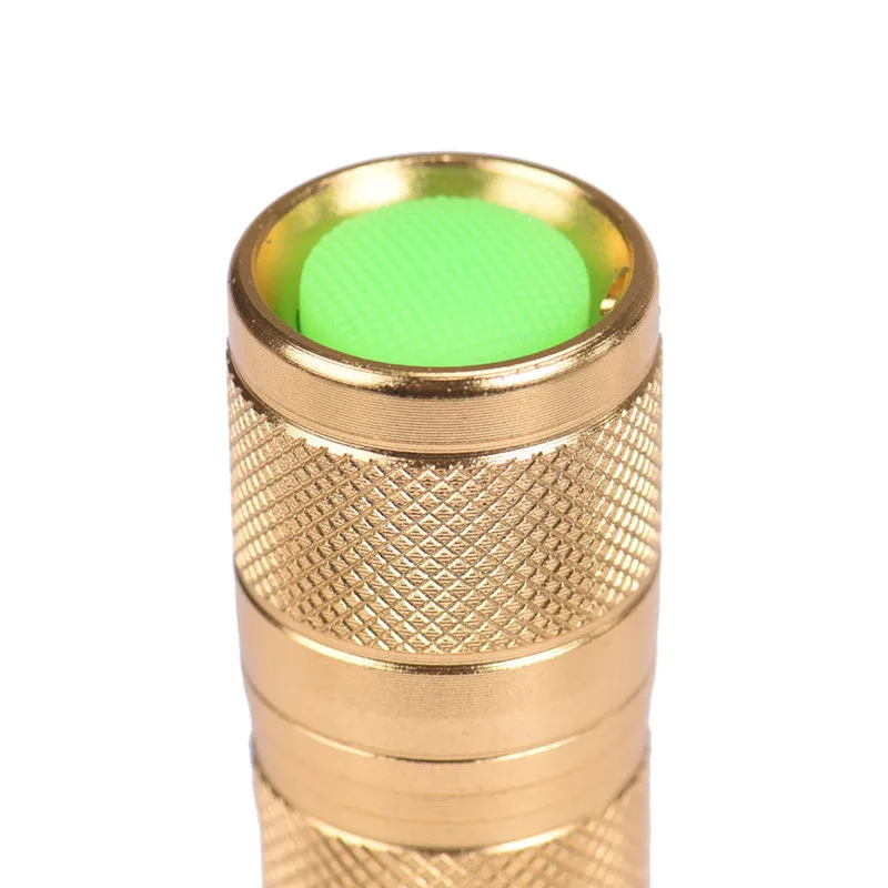 Zoomable 3000 Lumen 3 Modes CREE XML XPE LED Focus 18650 Gold Lamp