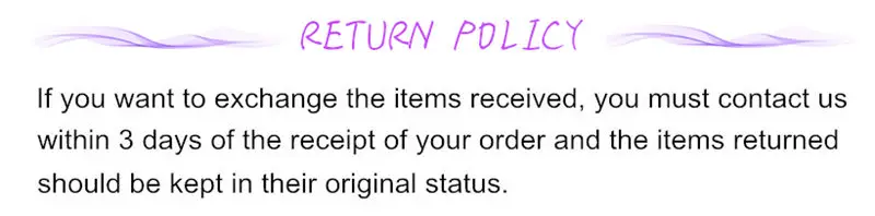 3.Return Policy