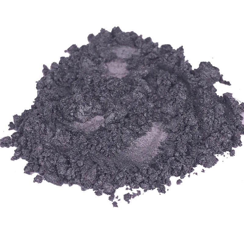 Black Mirror Nail Glitter Powder 0.5g Gun Metal Color Dazzling Shining Chrome Pigment Dust Paillettes Nail Art Decorations