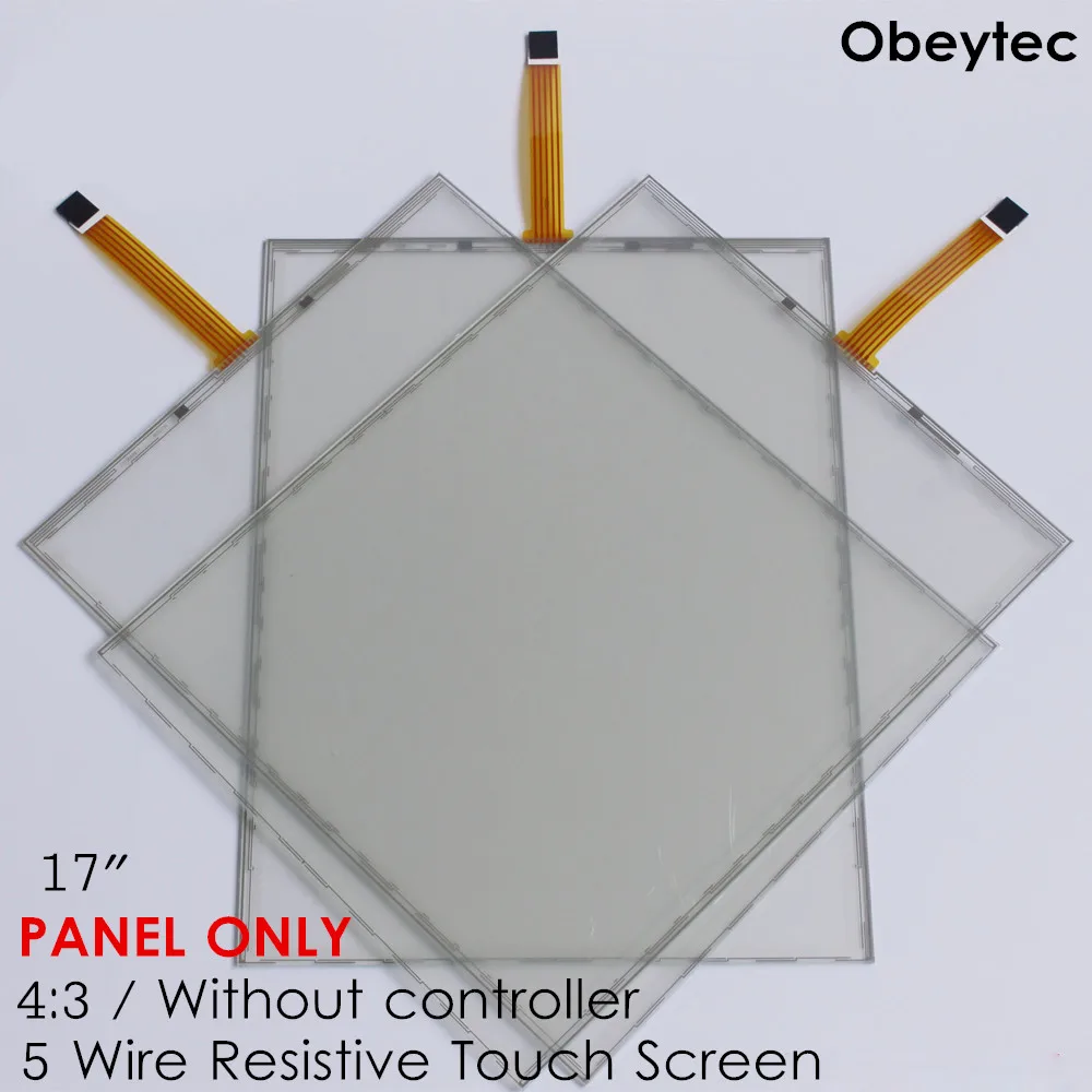 

17" 5 Wire Touch Screen Panel Resistive Touch only 5:4 AA337*269mm