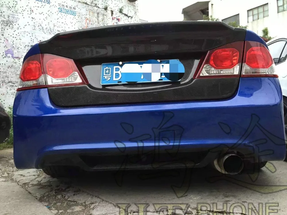 

Fit for HONDA FD2 modified carbon fiber rear wing rear spoiler wing