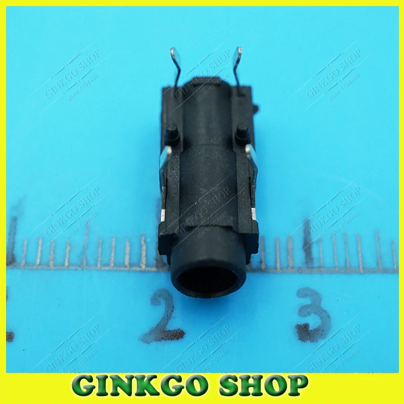 500pcs lot High Quality 3 5MM Audio Jack 3 5MM Stereo Headphone Connector 4DIP Pin PJ 321