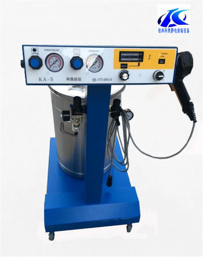 

New 100kv powder coat paint system with tank professional powder coat 100%